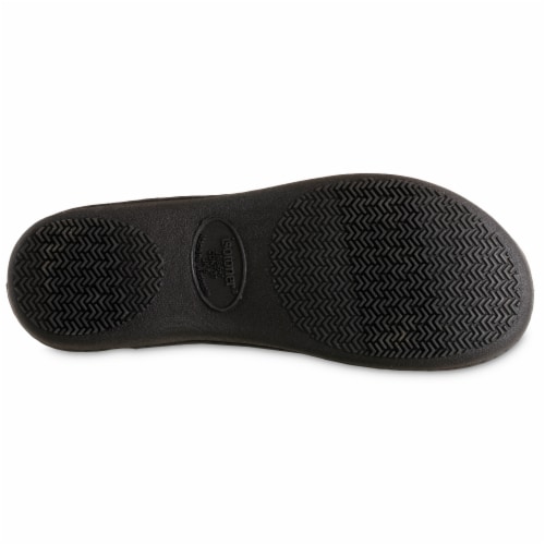 Isotoner® Microsuede Ada Hoodback Women's Slippers Perspective: bottom