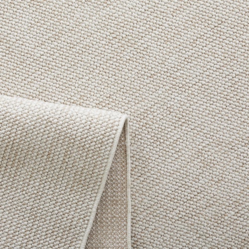 Fred Meyer Bouclay Accent Rug - Cream / Beige Perspective: bottom