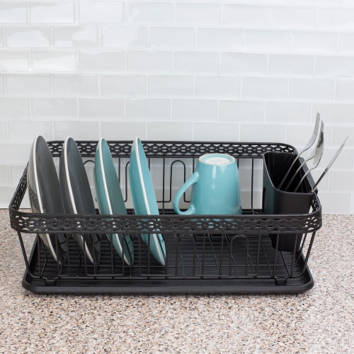 Home basics plate rack outlet