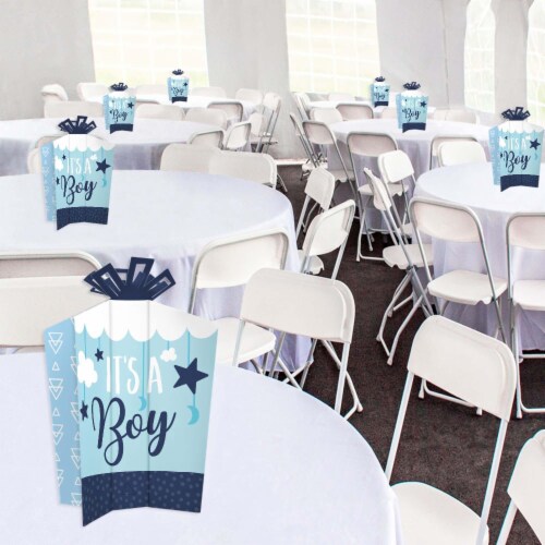 Baby shower table set up boy cheap