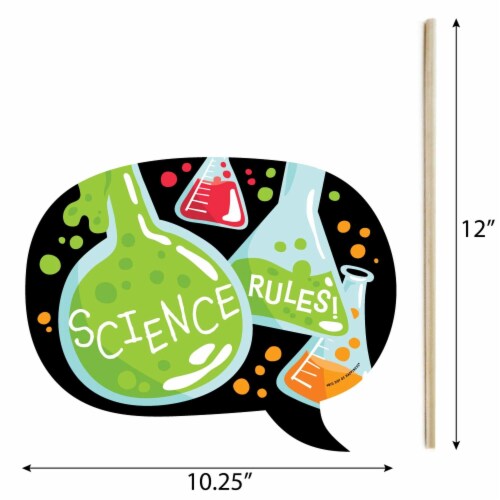 Science photo booth props deals