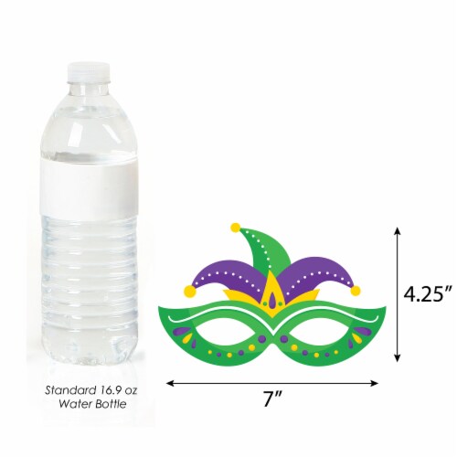 how to wear a mardi gras mask with glasses