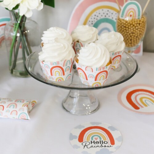 Big Dot Of Happiness Hello Rainbow - Boho Baby Shower And Birthday