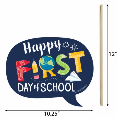 Big Dot of Happiness Back to School - First Day Favor Kids Stickers - 16  Sheets 256 Stickers, 16 Count - Kroger