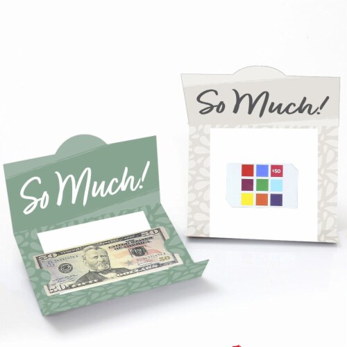 Big Dot of Happiness Assorted Elegantly Simple Guest Party Favors Money Gift Card Holders 8Ct Perspective: bottom