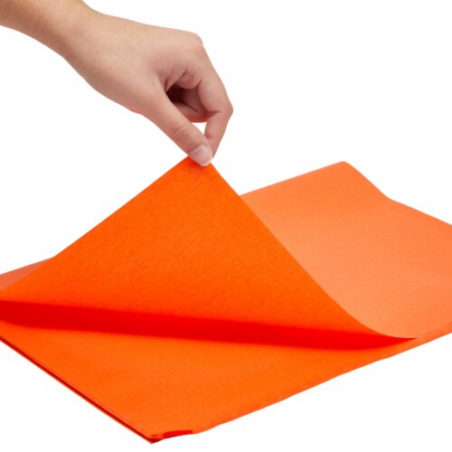 160 Sheets Orange Tissue Paper for Gift Wrapping Bags, Bulk Set, 15 x 20,  PACK - Kroger