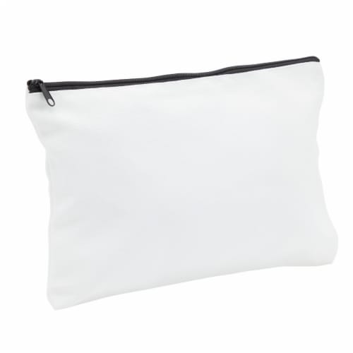 DIY Print: Blank Cotton Canvas Blank Makeup Bags With Gold Zip And Lining  12oz Capacity, Available From Addisonpong, $2.18