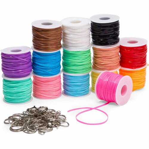 Lanyard Kit Plastic String for Bracelets Necklaces with