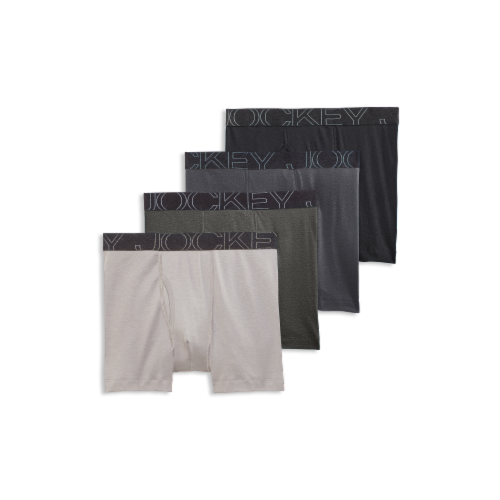 Jockey® ActiveBlend® 5" Boxer Brief - Assorted Dark Perspective: bottom