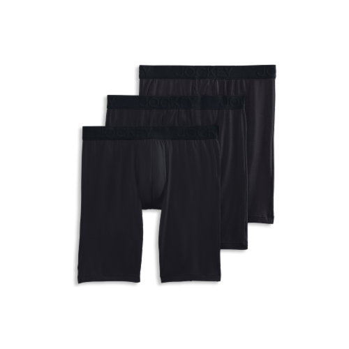 Jockey® Active Ultra Soft Modal Long Leg Boxer Brief - 3 Pack, XL - Fred  Meyer