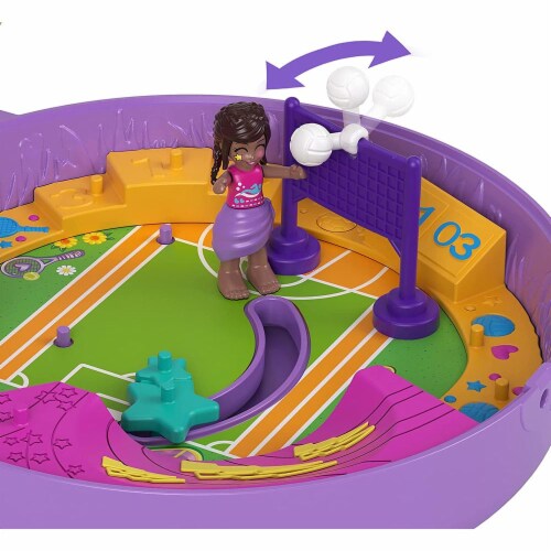 Polly Pocket Soccer Squad Compact Perspective: bottom