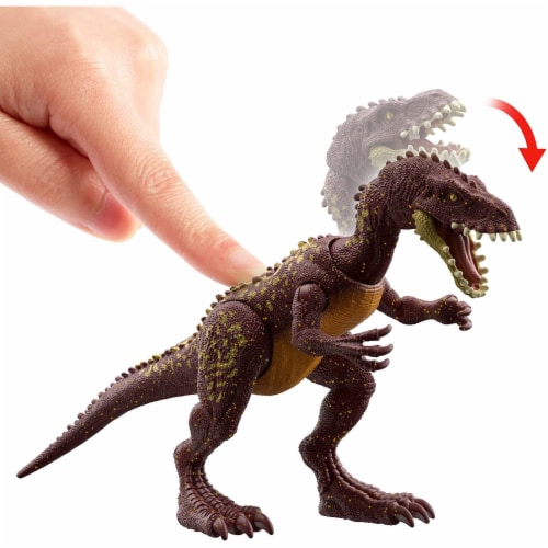 Jurassic World Dino Escape Masiakasaurus Figure Perspective: bottom