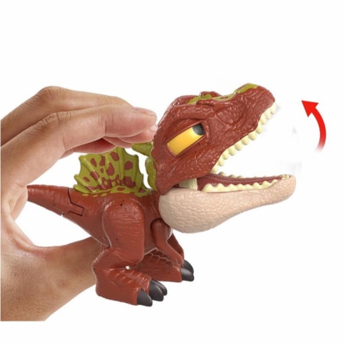 Jurassic World Snap Squad Attitudes Spinosaurus Figure Perspective: bottom