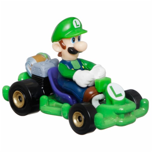 Mattel® Hot Wheels® Mario Kart™ Luigi Circuit Special Vehicle, 1