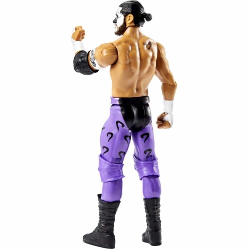 WWE Basic Santos Escobar Action Figure, Posable 6-inch Collectible Perspective: bottom
