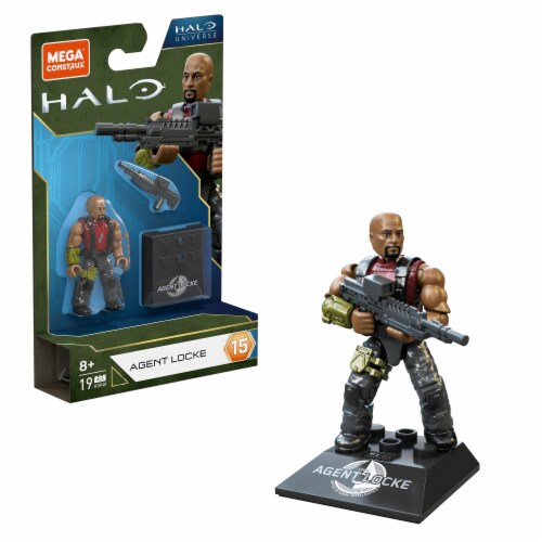 Mega Construx™ Halo® Agent Locke Building Set Perspective: bottom