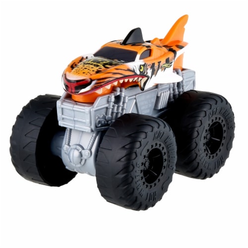 Hot Wheels Monster Trucks Creature 3-Pack, 3 Toy Trucks For Kids 3 Years  Old & Up