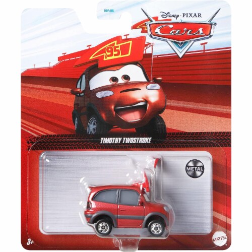 Disney Pixar Cars Die-Cast 1:55 Scale Timothy Twostroke Vehicle Perspective: bottom