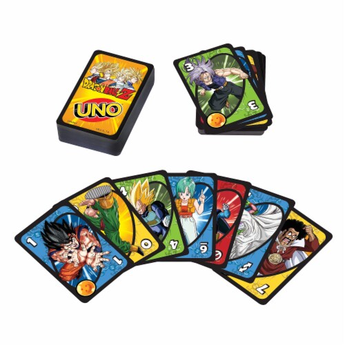 Mattel® UNO® Dragon Ball Z Card Game Perspective: bottom