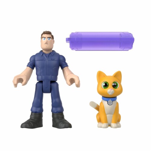 Fisher-Price Imaginext Disney Pixar Buzz Lightyear Sox Action Figure Perspective: bottom