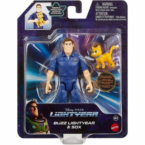 Mattel® Disney Pixar Lightyear Jumpsuit Buzz Lightyear Figure Perspective: bottom