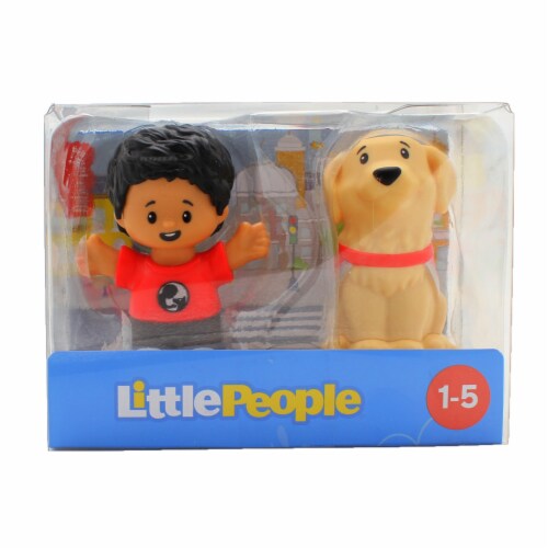 Fisher-Price Little People, Boy and Service Dog Perspective: bottom