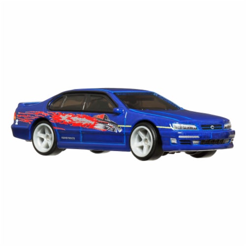 Mattel® Hot Wheel® 99 Nissan Maxima Toy Car Perspective: bottom