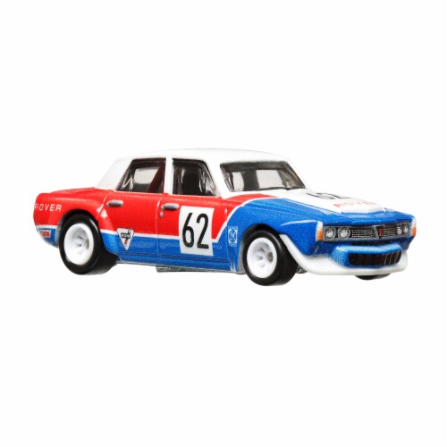 Hot Wheels '70 Rover P6 Group 2 Rally Hauler Team Transport #55 Perspective: bottom