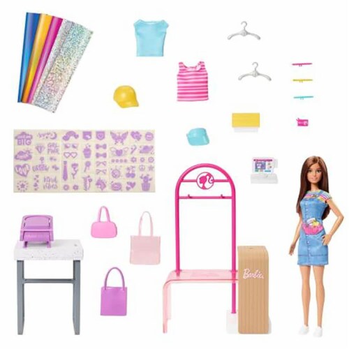 Barbie boutique playset best sale