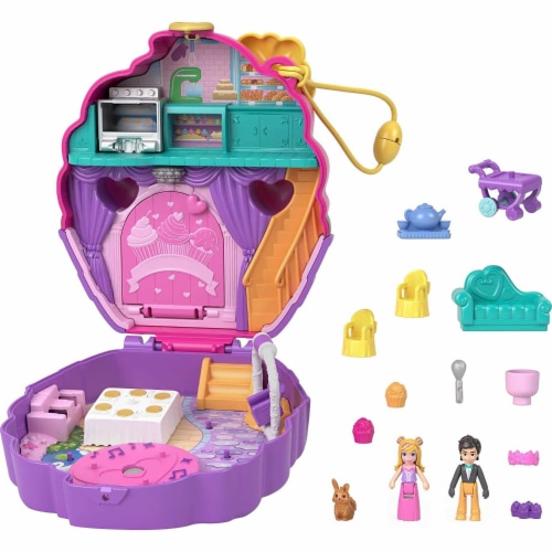 Mattel Polly Pocket Pocket World Sweet Treat Compact Playset, 1 ct - Fry's  Food Stores