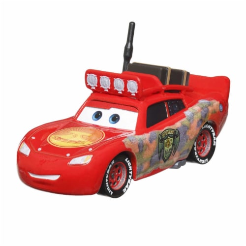 Disney and Pixar Cars Cryptid Buster Lightning McQueen Die-Cast Toy Car,  1:55 Scale Collectible