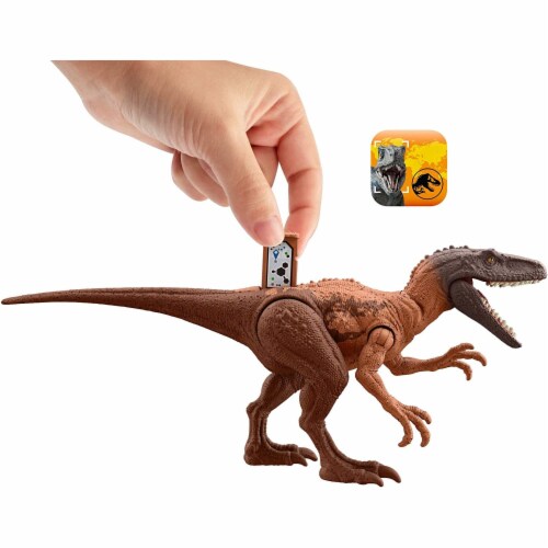 Mattel JURASSIC WORLD STRIKE ATTACK Herrerasaurus Perspective: bottom