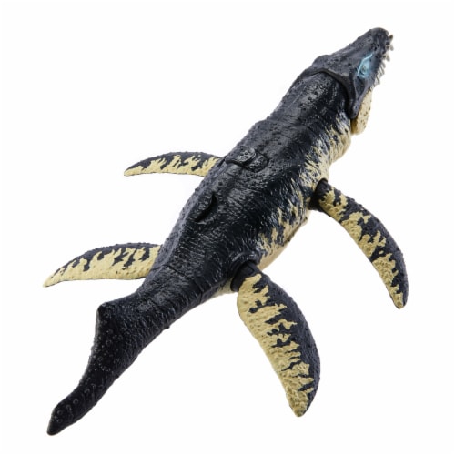 Mattel® Jurassic World Dino Trackers™ Wild Roar Kronosaurus Figure Toy Perspective: bottom
