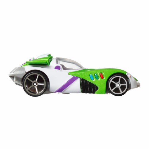 Mattel Hot Wheels® Buzz Light Year Toy Car Perspective: bottom