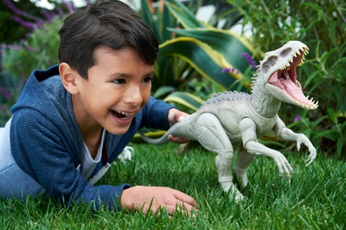 Mattel Jurassic World Camoflage Battle Indominius Rex Perspective: bottom