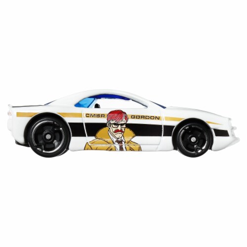 Mattel Hot Wheels Batman Animated Series Muscle Tone Diecast Vehicle Perspective: bottom