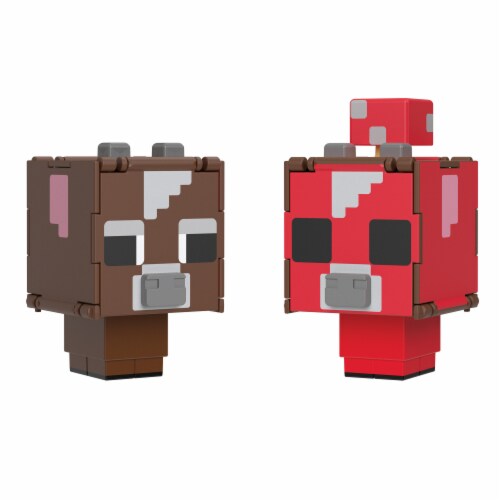 Marvel Flippin Figs™ Mooshroom Cow Action Figure Perspective: bottom
