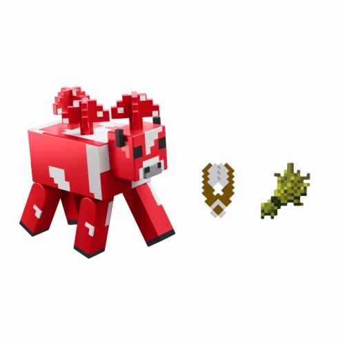 Mattel Minecraft Mooshroom Action Figure Perspective: bottom