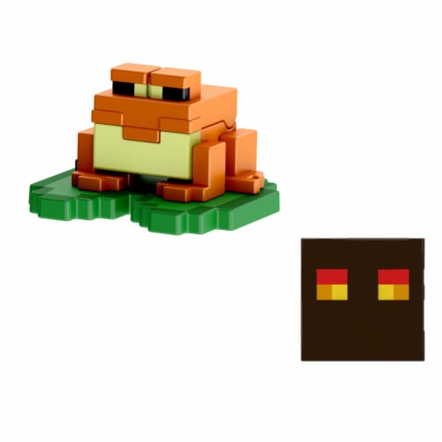 Mattel Minecraft Craft-A-Block Frogs Figures Perspective: bottom