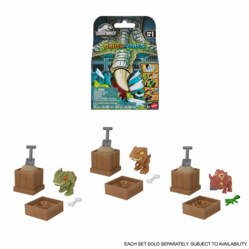 Mattel® Jurassic World Crushivores™ Tyrannosaurus Rex Perspective: bottom