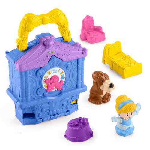 Fisher Price® Little People Disney Princess Cinderella On-The-Go Playset Perspective: bottom