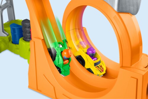 Fisher-Price® Hot Wheels® Spiral Stunt Speedway™ by Little People® Perspective: bottom