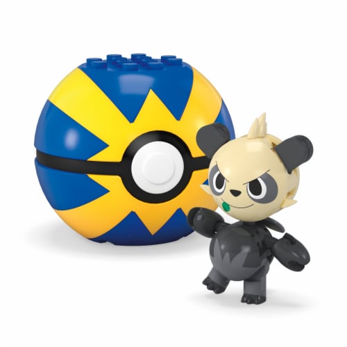 MEGA™ Pokemon™ Pancham With Quick Ball Building Set Perspective: bottom