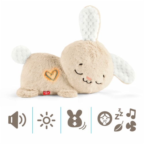 Fisher-Price® Soothe & Settle Bunny Portable Plush Perspective: bottom