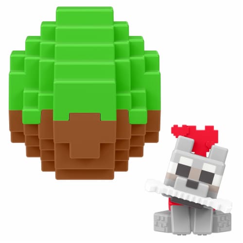 Mattel Minecraft Mini Mode Spawn Egg Figure Perspective: bottom