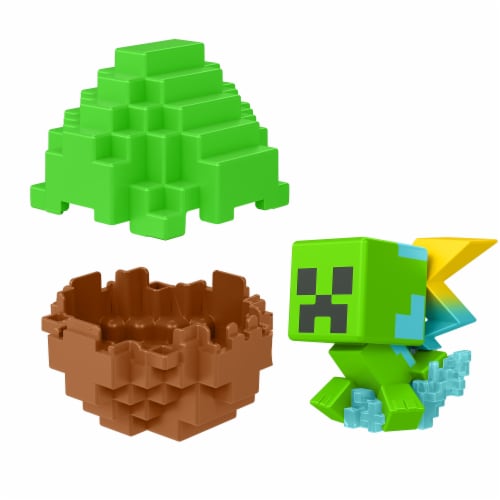 Mattel Minecraft Mini Mode Spawn Egg Figure Perspective: bottom