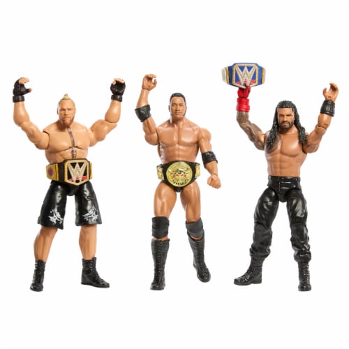 Mattel® WWE Champions Brock Lesnar Action Figure Perspective: bottom