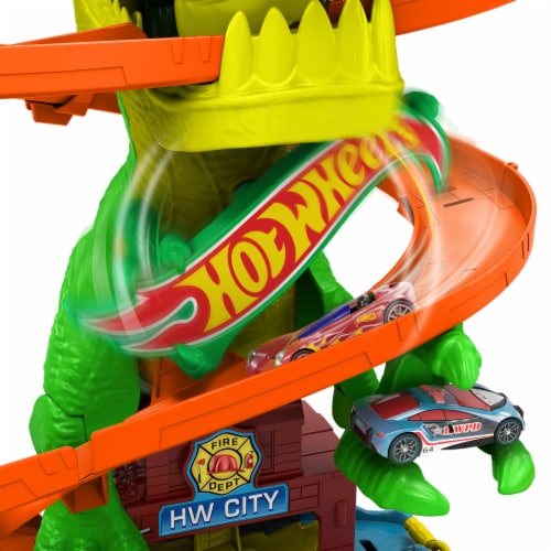 Mattel Hot Wheels T-Rex Blaze Battle Perspective: bottom