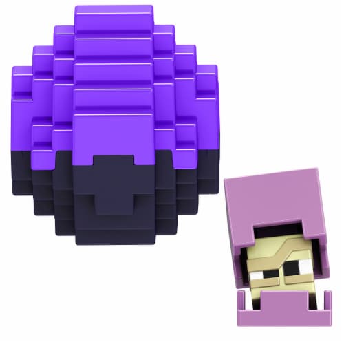 Mattel Minecraft Mini Suspicious Shulker Perspective: bottom