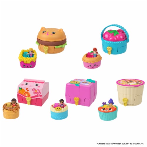 Mattel® Polly Pocket™ Tiny Take Out Reveal Assortment Perspective: bottom